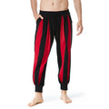 Men's straight leg casual trousers in polyester fabric available in multiple colours and sizes