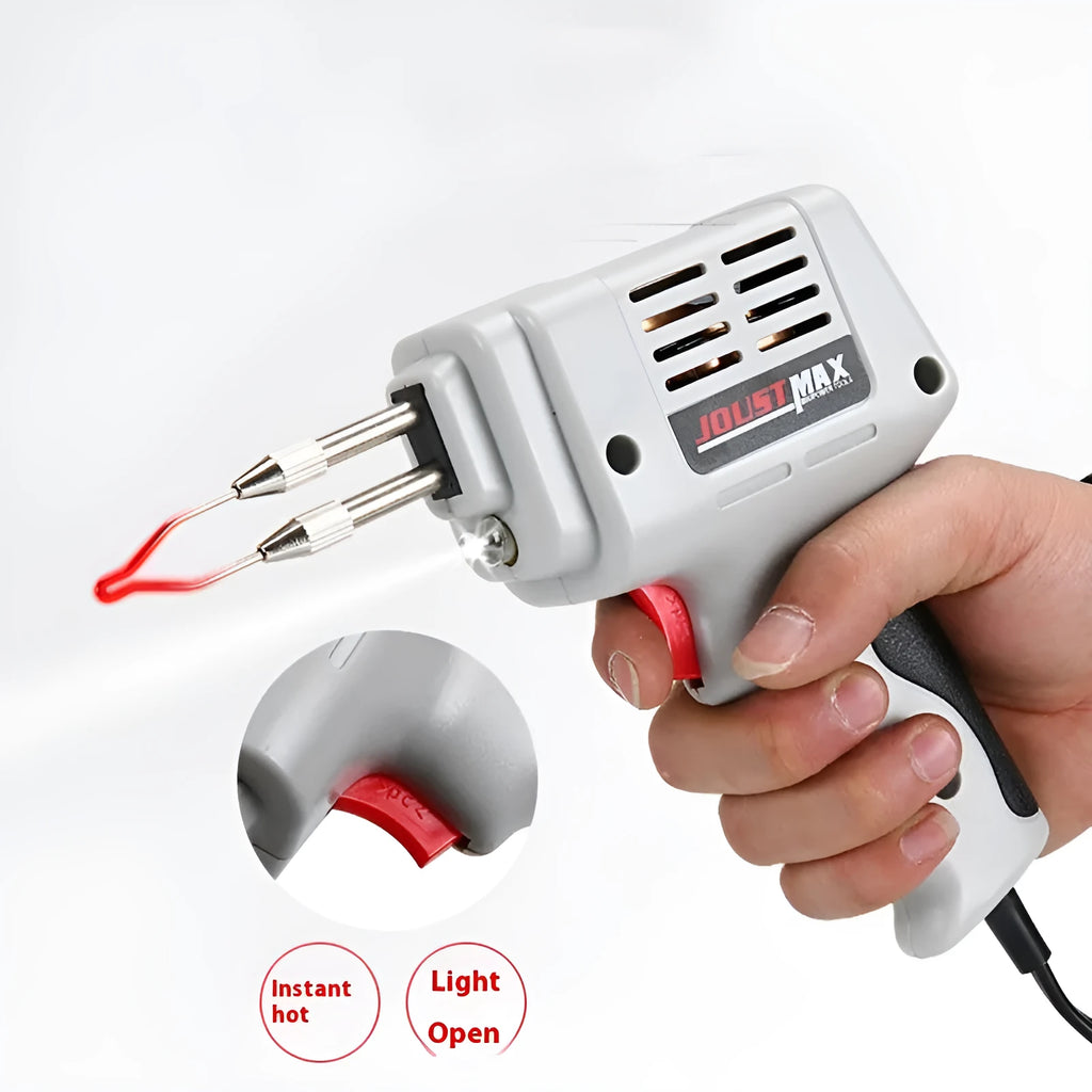 100W high power internal thermal handheld soldering gun in simple toolbox set
