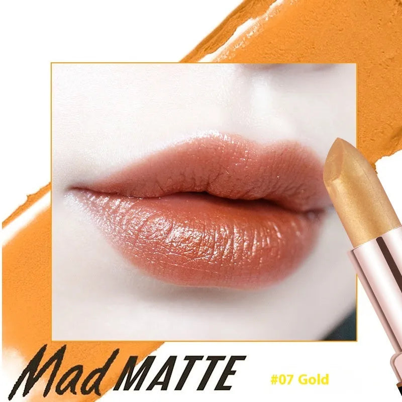 Fey Beauty cameo brown nude lipstick with non-stain formula and 3.8g content