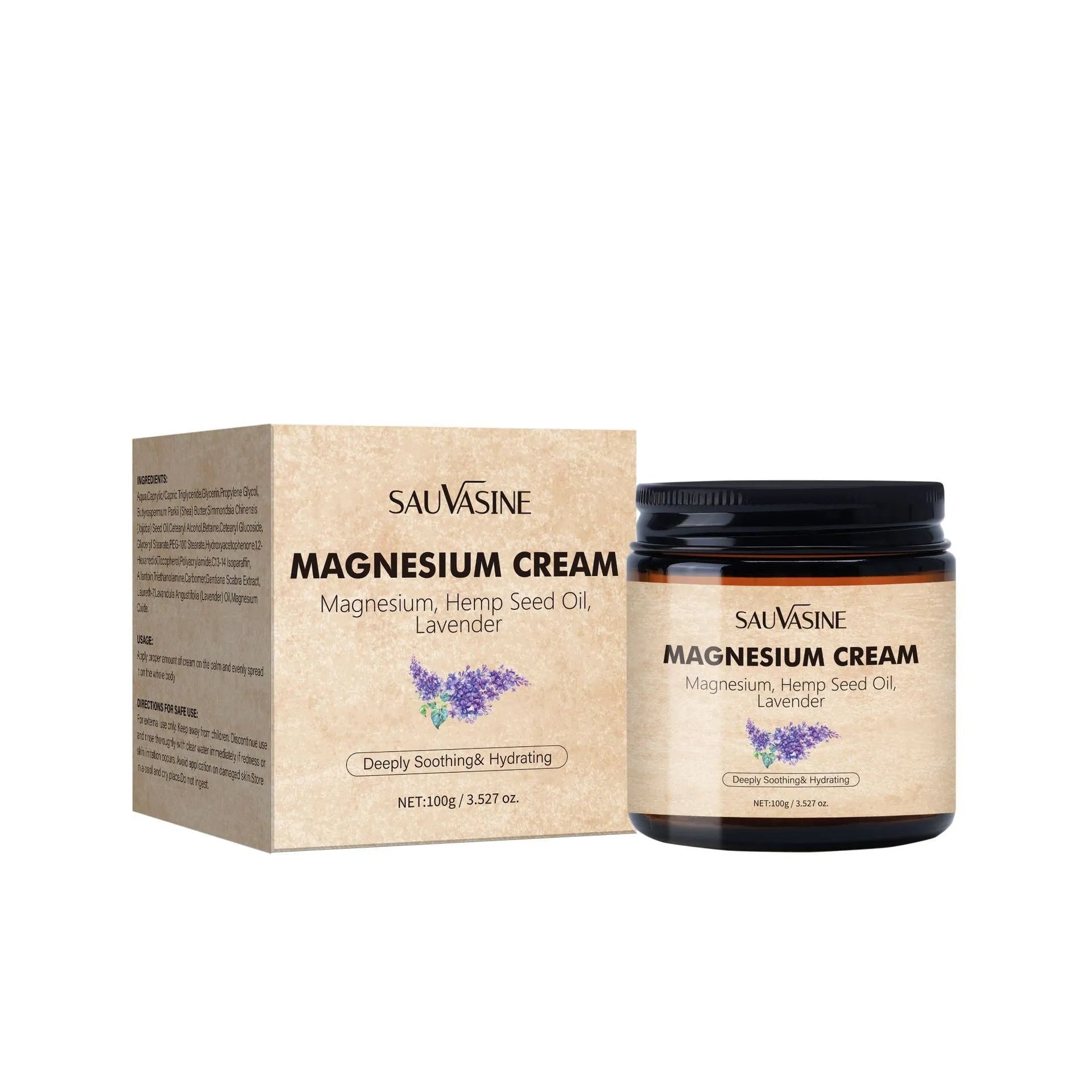 100g jar of universal night face and body moisturizing cream for all skin types