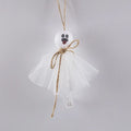 Halloween LED lighting chain with battery box and six ghost colour options for venue decorations