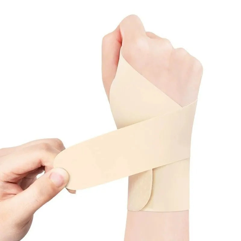 Adjustable athletic wristguards for sports wrist protection