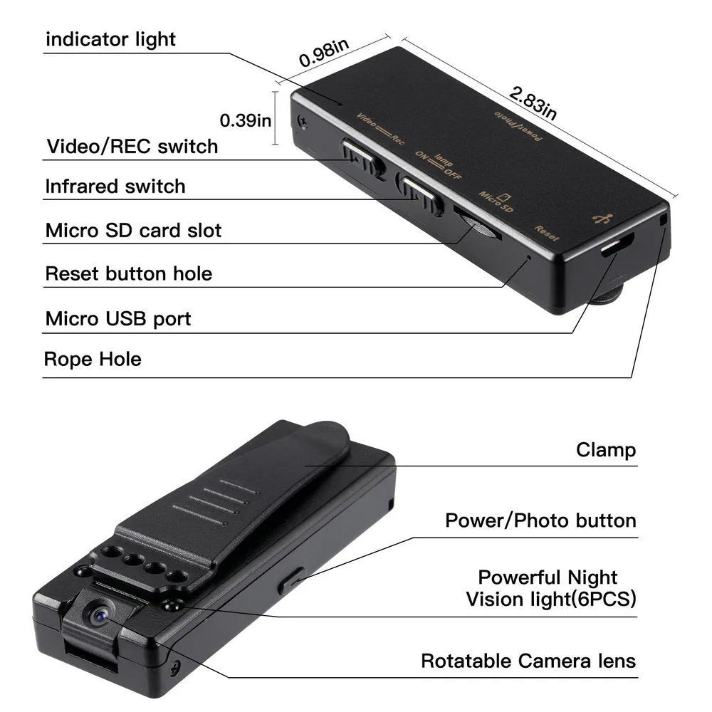 Black 1080p HD DV home camera with 90-degree rotation on a flat surface.
