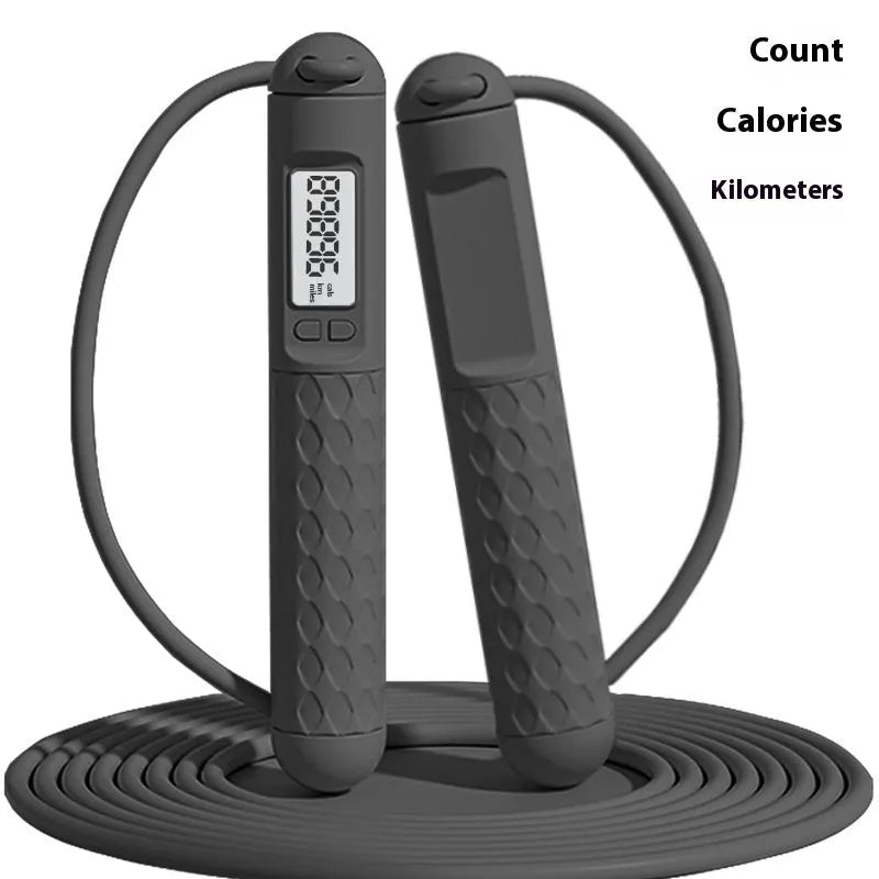 Skipping rope with bearings for fitness workouts in multiple colour options
