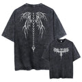Men's oversized cotton t-shirt in loose fit with drop-shoulder short sleeves, shown in colour SX2608.