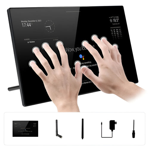 13.3 inch integrated computer touch display with voice assistant and CM4 main control board