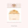 Food Bread Handbook Note Paper notebook showing four colour options: Bread01, Bread02, Tomato, and Yogurt.