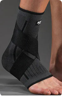 Sports ankle support in black, green, or orange colours for basketball, running, and mountaineering activities