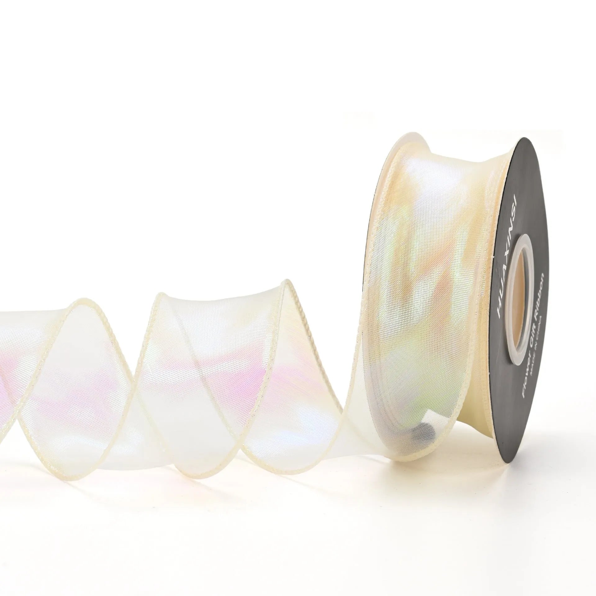 Fishtail yarn decorative ribbon with colourful wave design in multiple colour options