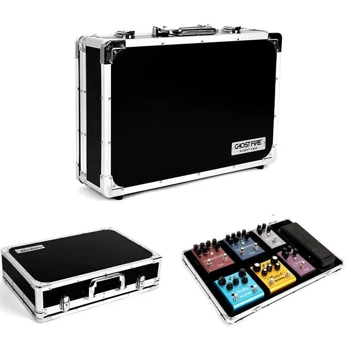 T-EC8 Aviation Box Guitar Effect Device with flight case packaging for trumpet sound processing