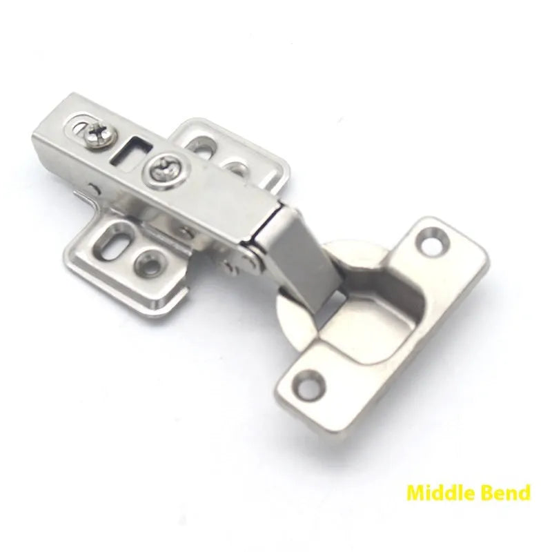 761 hydraulic damping cabinet hinge with nickel plating finish, cold rolled steel construction