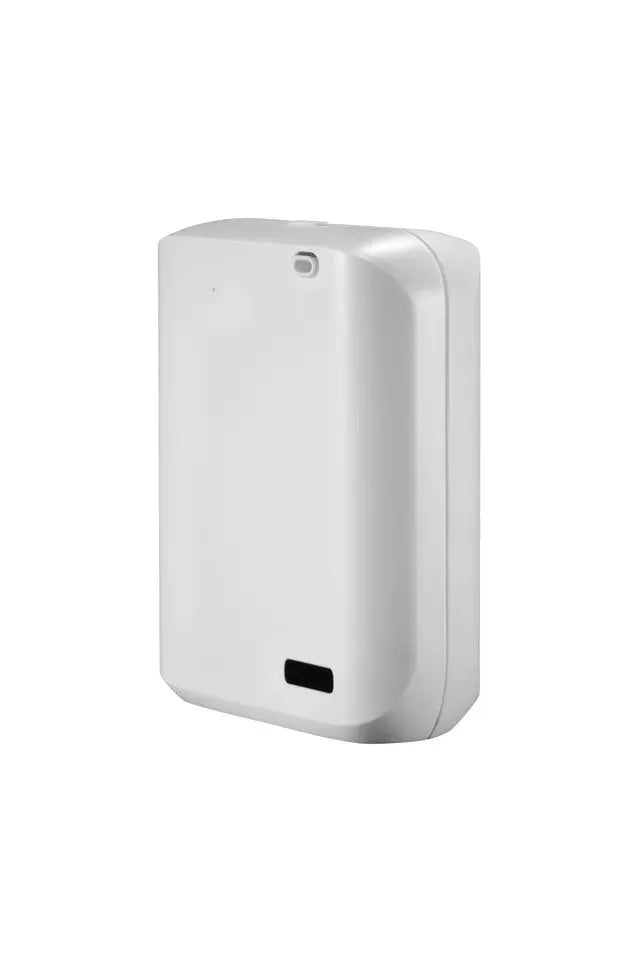 White wall mount smart essential oil diffuser with app control and 150ml capacity.
