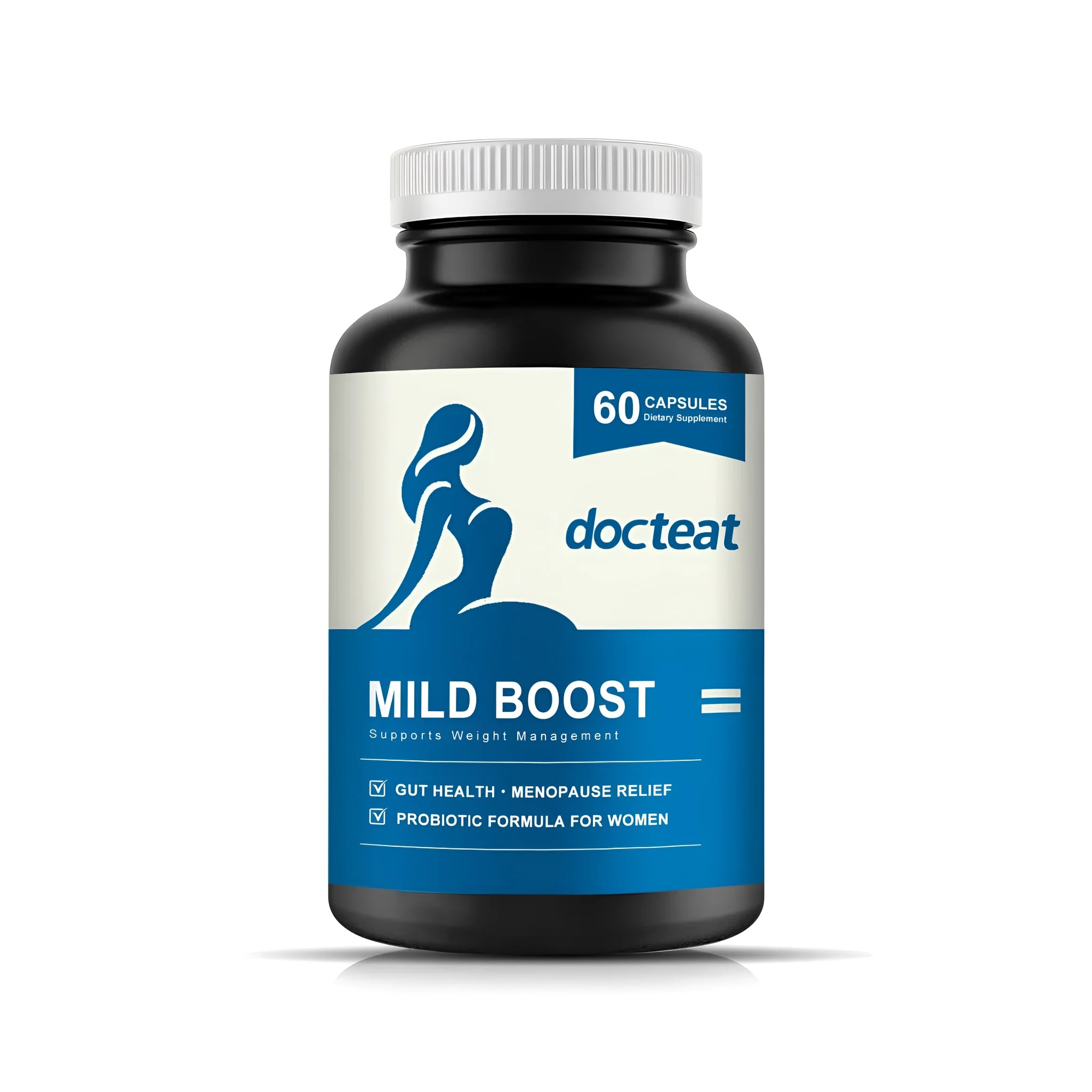 60-capsule dietary supplement with Probiotic Blend, Turmeric and Moringa Leaf extracts