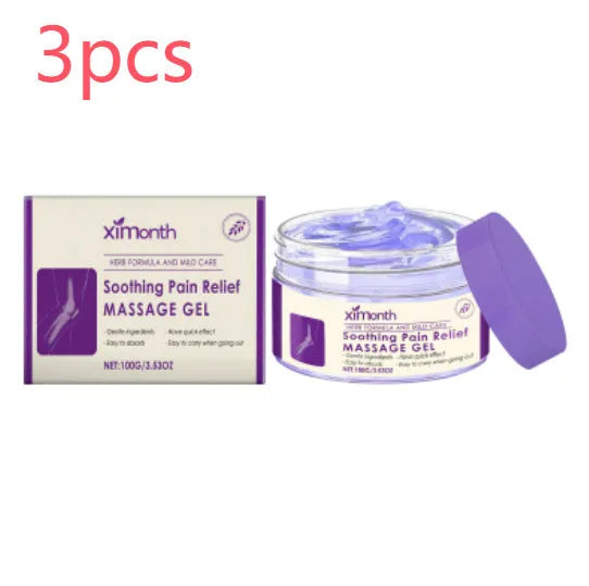 100g tube of joint and muscle massage gel for knee and elbow care with natural herbal extracts