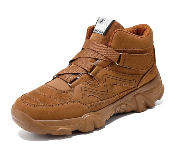 Men's classic casual trainer shoe available in black, blue, brown, and grey colour options.