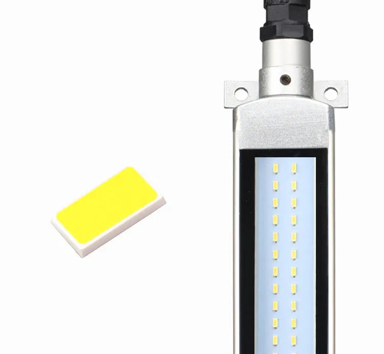 CNC lathe LED explosion-proof work light with aluminium housing and tempered glass cover