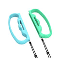 Nintendo Switch Joy-Con Boxing game grips with hand rope in black, blue red, blue green colours