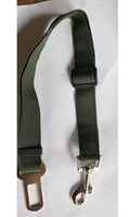 Adjustable dog car safety seat belt with PP material, 2.5cm width, adjustable 48-74cm length, in multiple colours