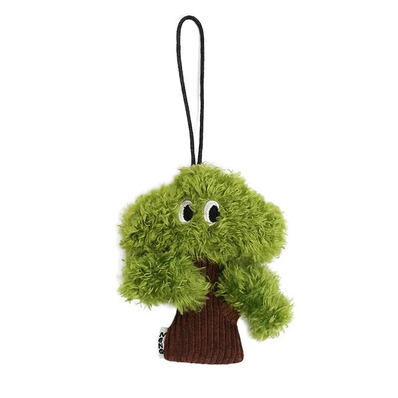 Pine tree cat mint toy bag pendant for cats measuring 10x3x12cm