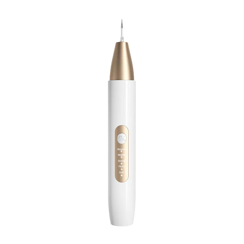 Gold ultrasonic tooth cleaning instrument for tartar removal and stain reduction