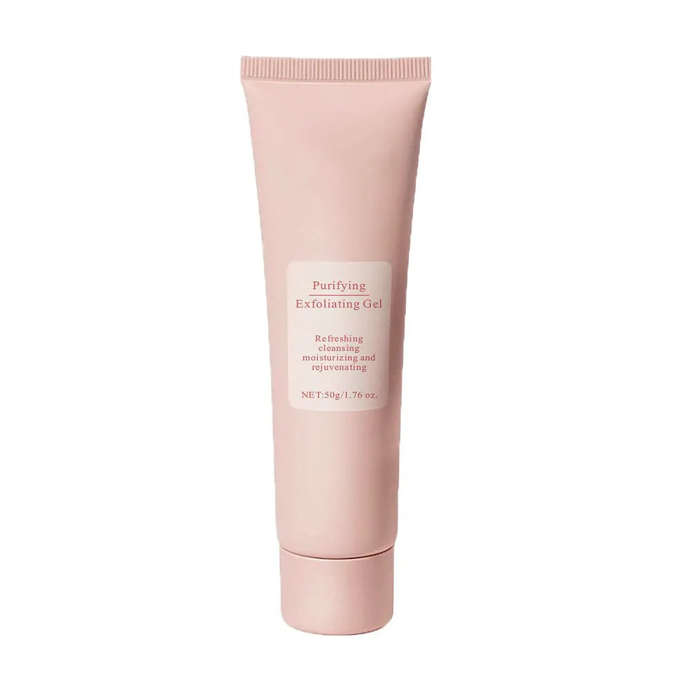 132g moisturising facial exfoliating gel scrub tube suitable for universal skin types