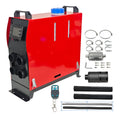 Red vertical integrated diesel parking heater for car warm air blower 12V/24V