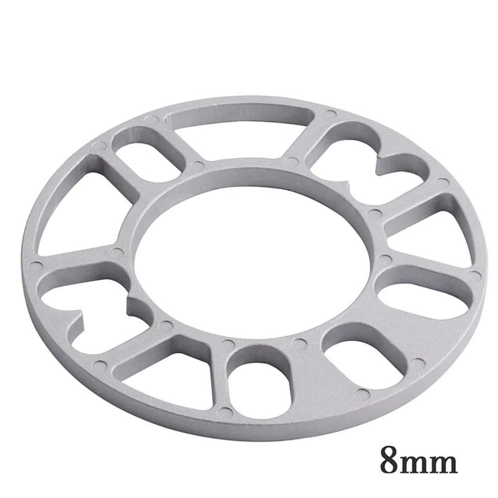 Automotive wheel hub widening gasket spacer in 3mm 5mm 8mm 10mm thickness options for brake clearance
