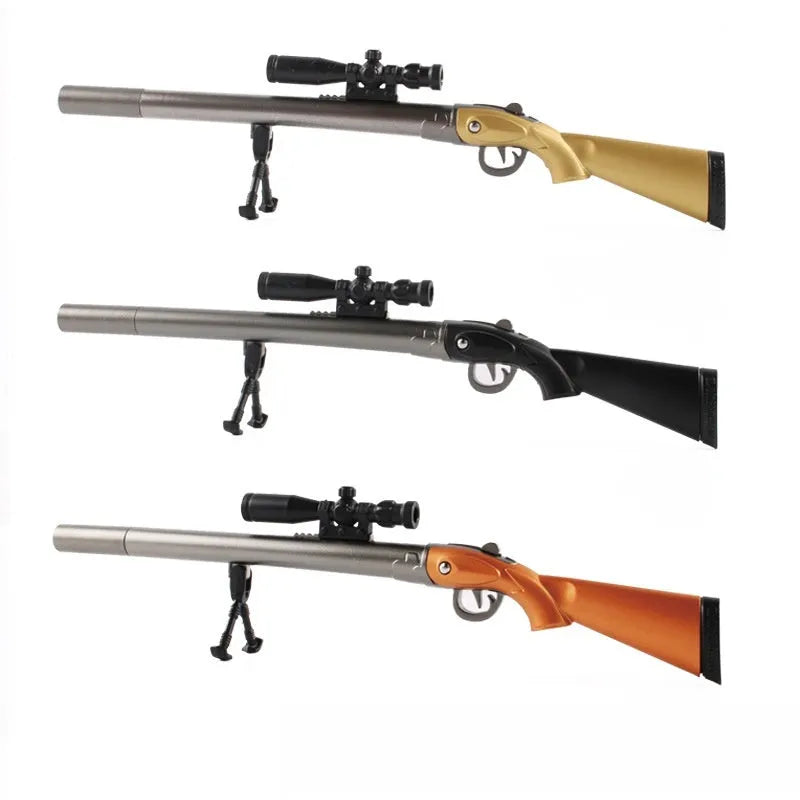 Chicken 98K Sniper Rifle Creative Gel Pen with Marvel series design and 0.5mm tip