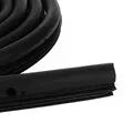 Black rubber sliding door seal strip for Toyota Hiace High Roof 2005 onwards vehicles