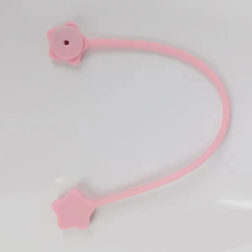 Silicone magnet wire winder organiser clip in various colours for cable management