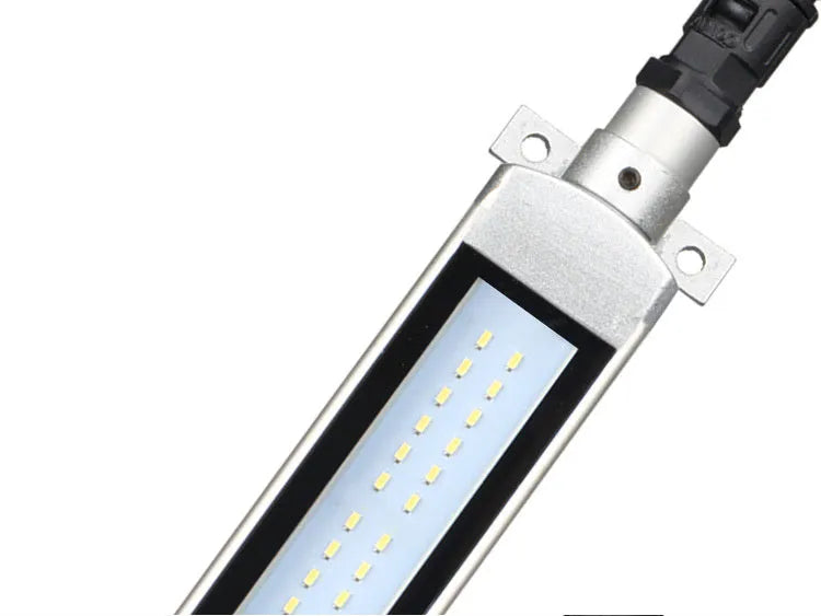CNC lathe LED explosion-proof work light with aluminium housing and tempered glass cover