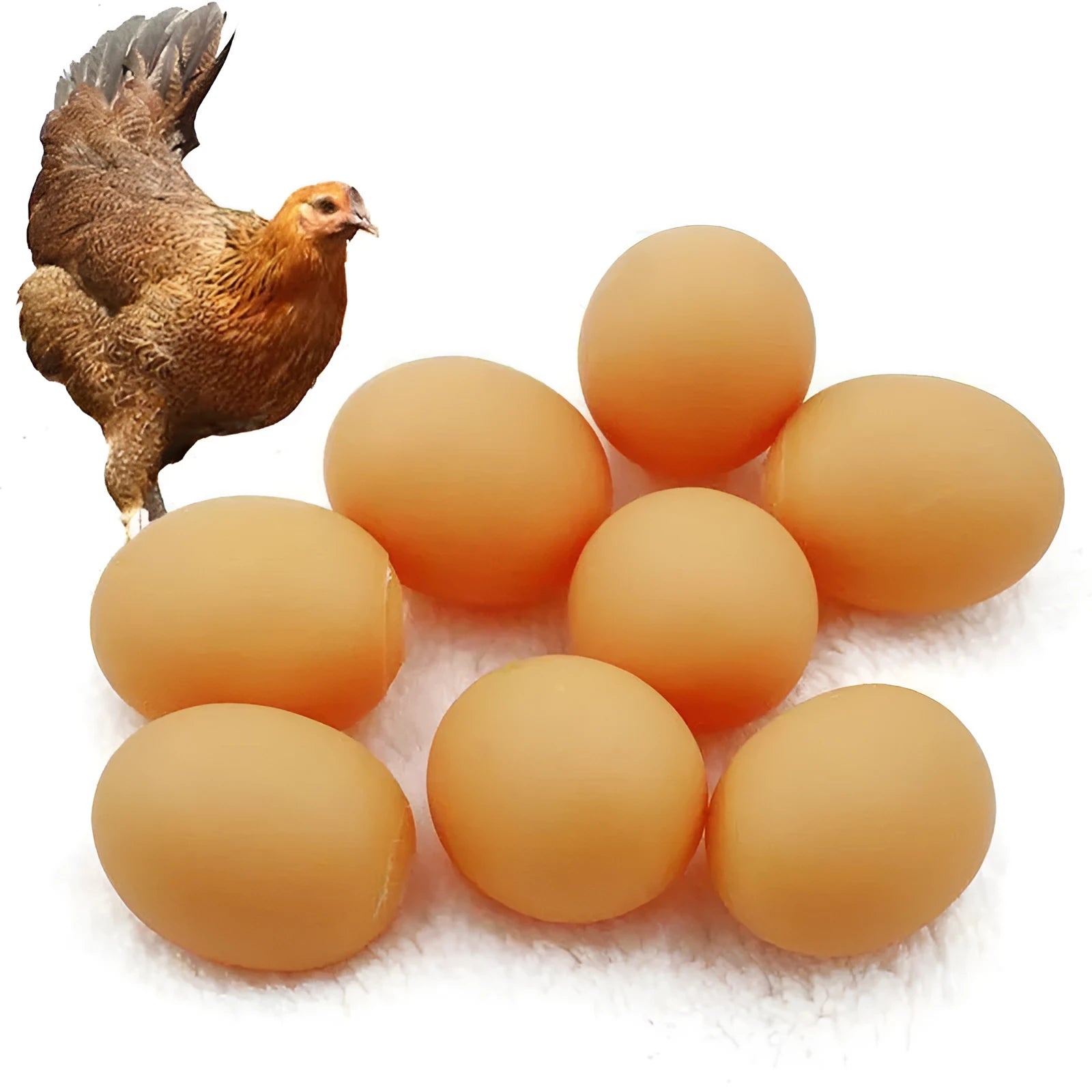 Green durable rubber dog chew ball toy with sound simulation egg inside for teeth cleaning.