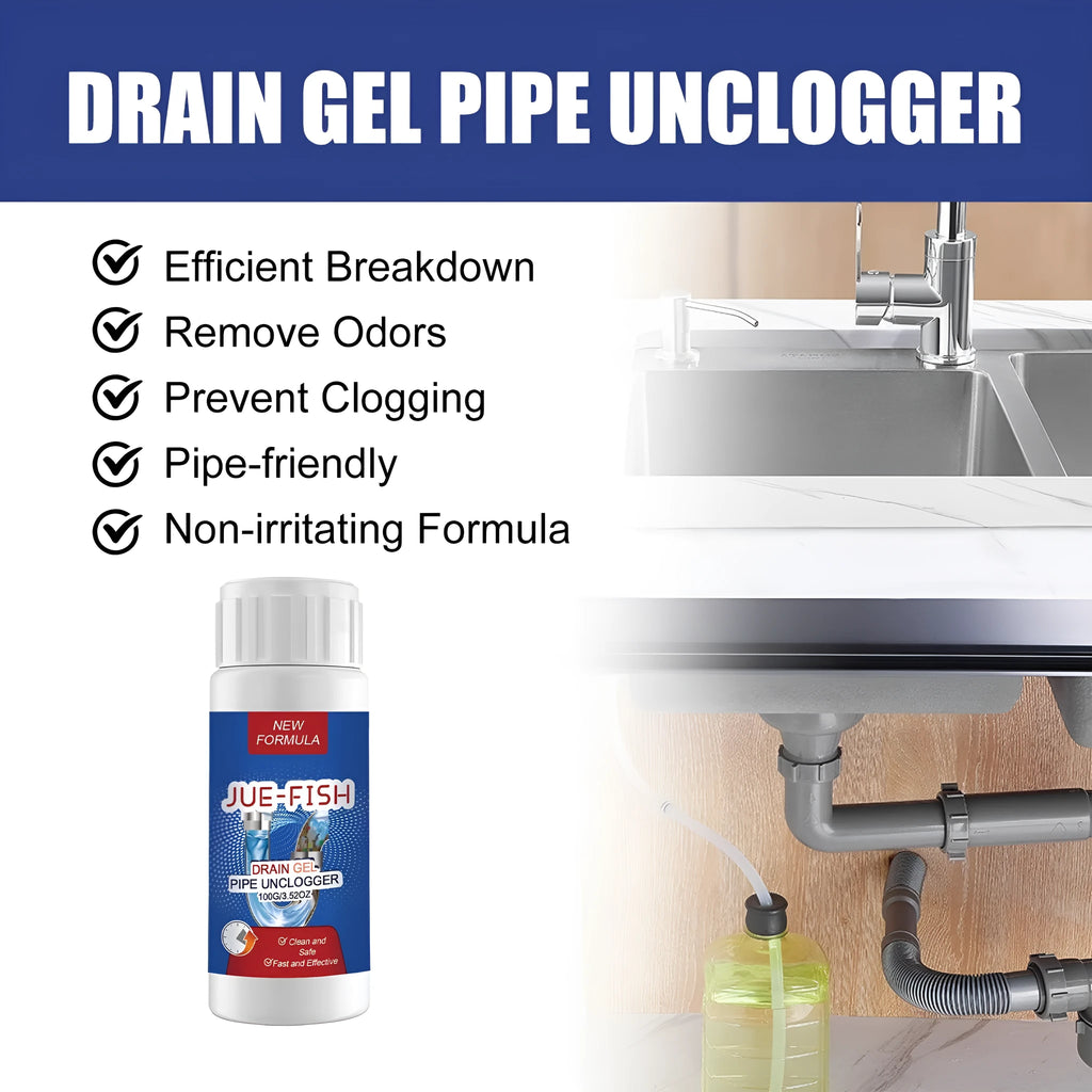 100g pipe dredge agent in compact container for sewer and toilet odour cleaning