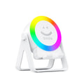 Induction bracket rechargeable Bluetooth speaker with LED colourful lighting in black colour option