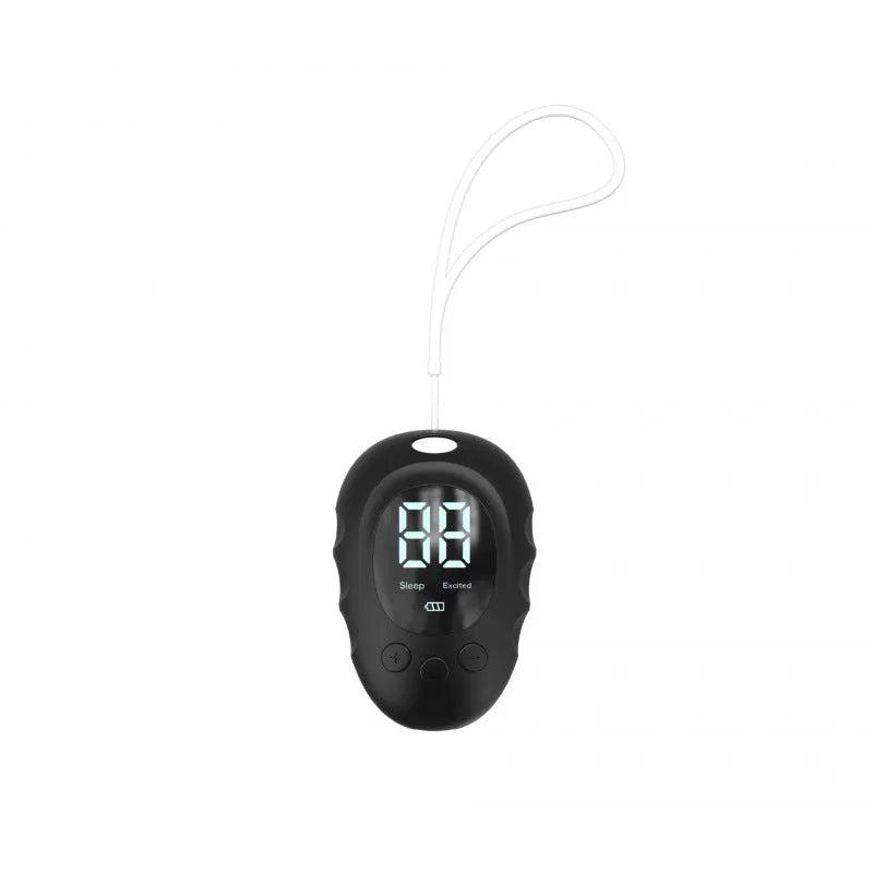 Silicone sleep aid hand grip monitor in black, white or green colour with rechargeable power