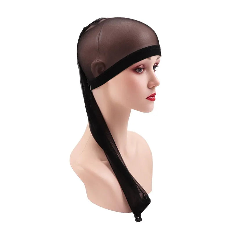 High elasticity spandex wig mesh cap in multiple colours for human hair wig application