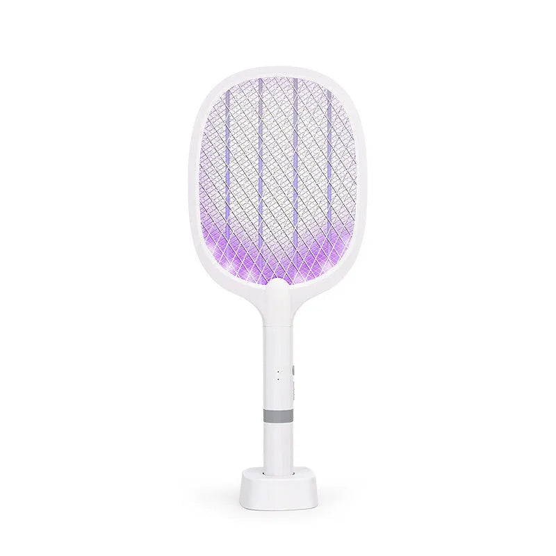 Rechargeable electric mosquito swatter in ABS plastic for 11-20 square metre indoor areas