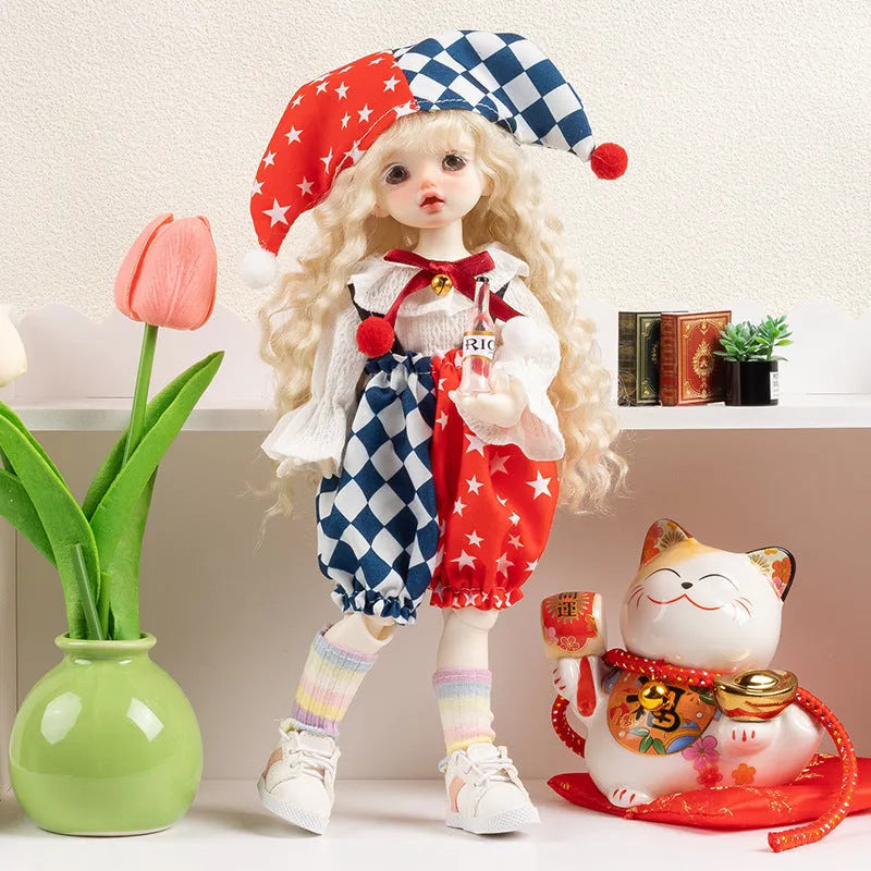 French doll dress-up clothes in 11 colour themes including rococo, caramel pudding, and bear infested designs