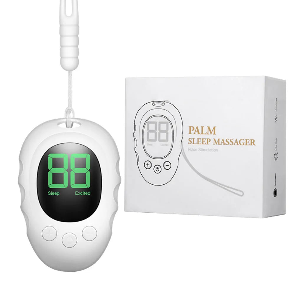 Silicone sleep aid hand grip monitor in black, white or green colour with rechargeable power
