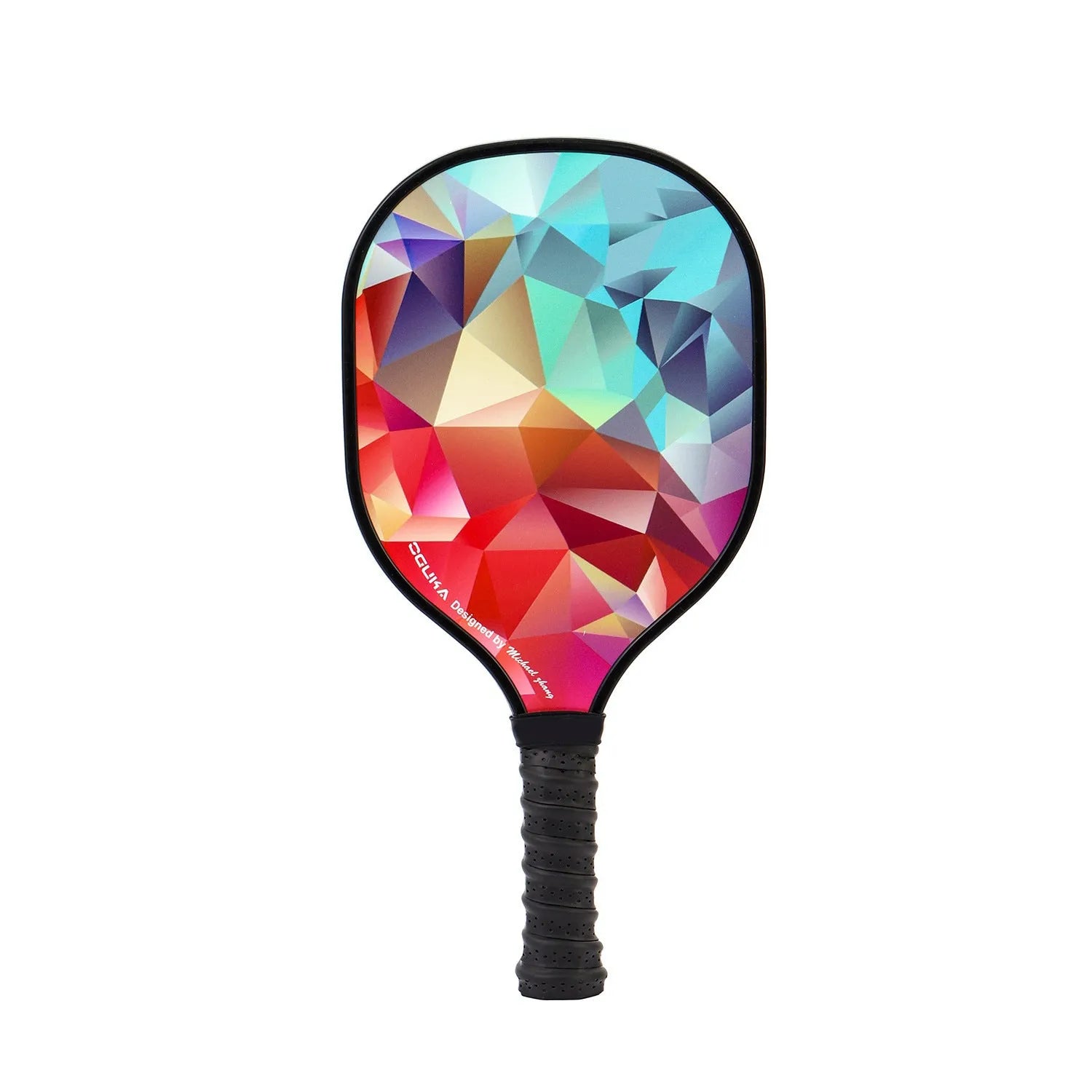 Poplar Peak wooden sports racket for table tennis and pickleball training, shown with model number options.