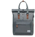 20L polyester casual backpack with computer compartment in black, dark grey, or green
