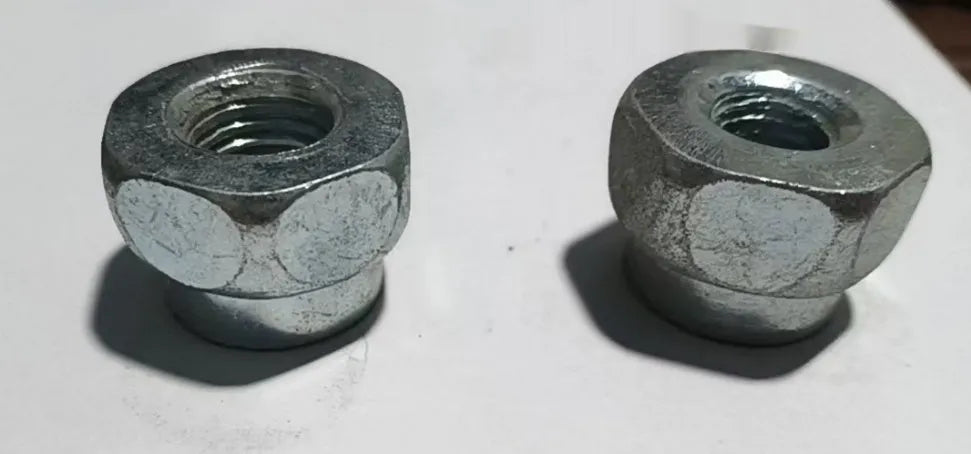Aluminium screw mower head attachment for weed eater conversion with multiple thread sizes
