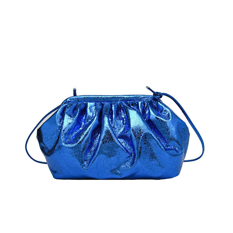 PU leather simple hair clip crossbody bag with organised compartments in multiple colour options