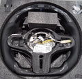 Black carbon fibre BMW steering wheel with LED display for X3 X5 models