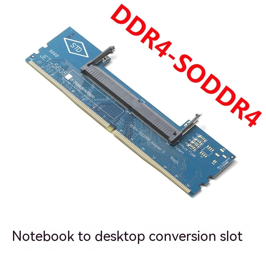 DDR4 laptop to desktop memory adapter card with electrostatic bag