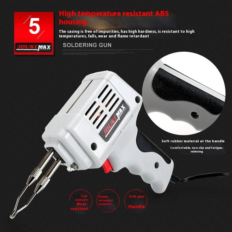 100W high power internal thermal handheld soldering gun in simple toolbox set