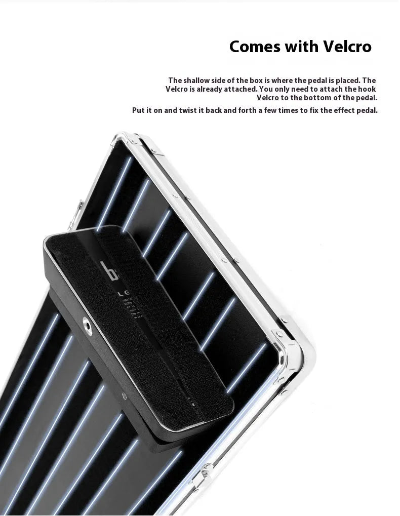 T-EC8 Aviation Box Guitar Effect Device with flight case packaging for trumpet sound processing