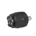 Five-in-one multifunction spray nozzle for high-pressure water guns with five spray pattern settings