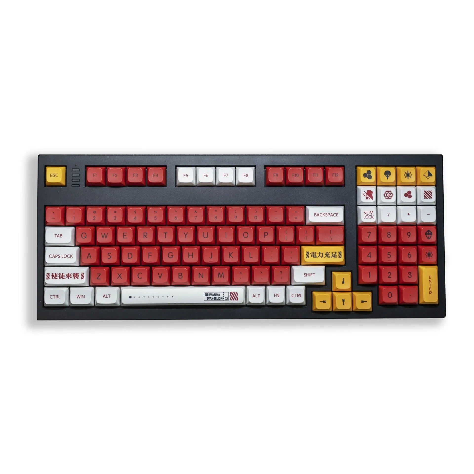 138-piece PBT sublimation keycap set for mechanical keyboards in boy and girl matching colours