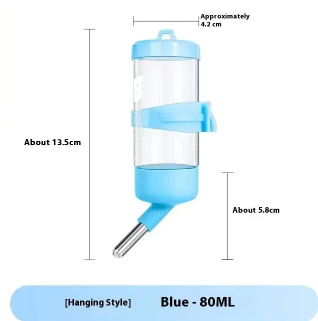 Plastic ball kettle pet water feeder with leak-proof design in multiple colour options